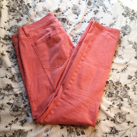 CAbi Denim - SALE 💗CAbi | Skinny Jeans Coral Orange Pink